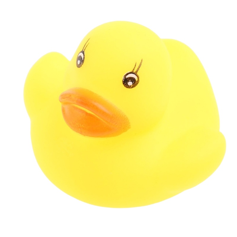 Mary 1pc Mainan Mandi Bayi Anak Kuning Lucu Karet Mencicit Bebek Ducky