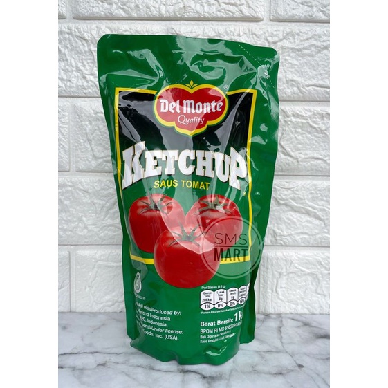 

DELMONTE DEL MONTE SAUS TOMAT 1 KG / DELMONTE KETCHUP