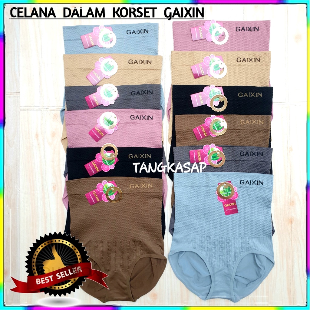 Cd korset bahan super tebal,/celana semi korset mellar smpai bb 120kilo GAIXIN 7233