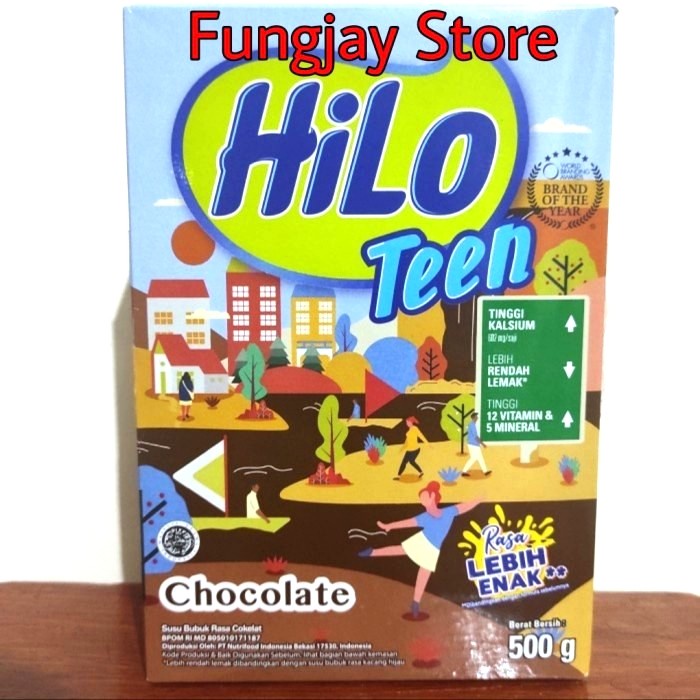 

(BISA COD ) Hilo Teen Chocolate 500gr