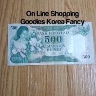 Uang Kertas Kuno Rp 500 Original
