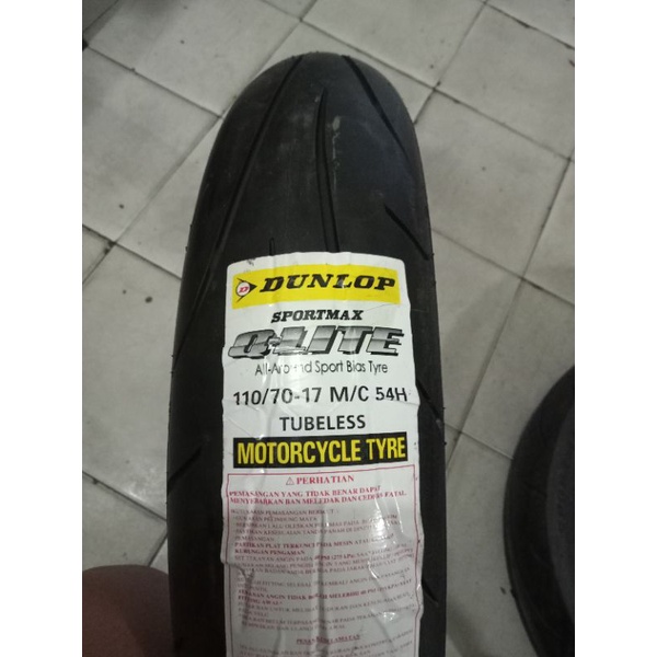 ban Dunlop Q-LITE ring 17 ukuran 110-70/17