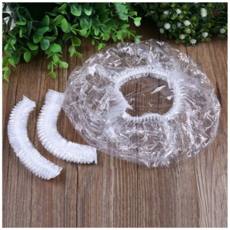 penutup kepala / shower cap / penutup makanan