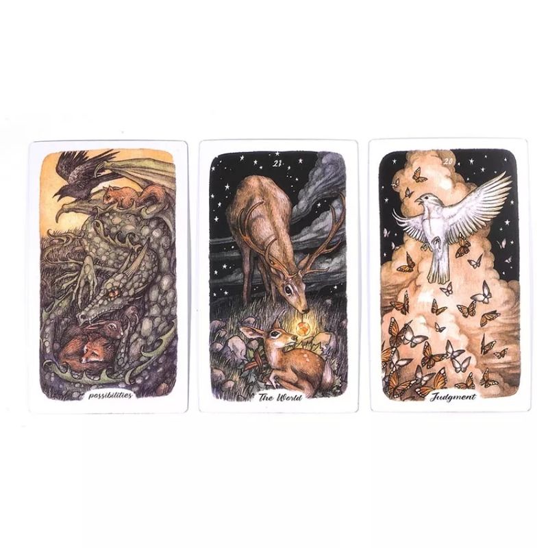 Oak, Ash &amp; Thorn Tarot Hardcase 12x7cm include guide paper