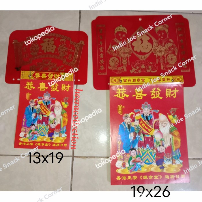 

✨NEW✨ - kalender cina sobek harian 2023+papan gantungan-kalender murah - kecil
