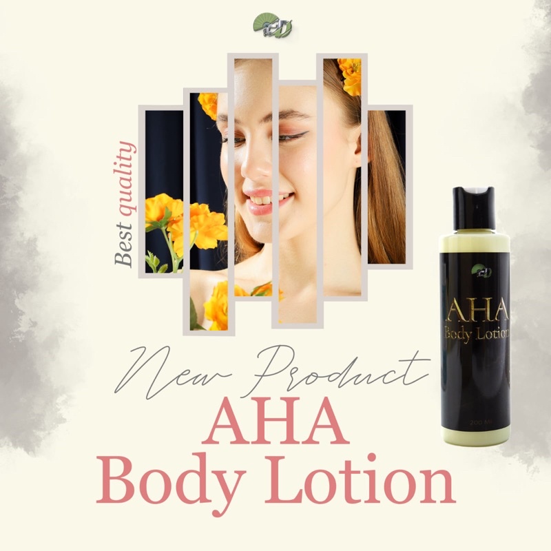 ELD BODY LOTION AHA || PEMUTIH BADAN  || AMPUH MENCERAHKAN KULIT|| EXFOLIASI