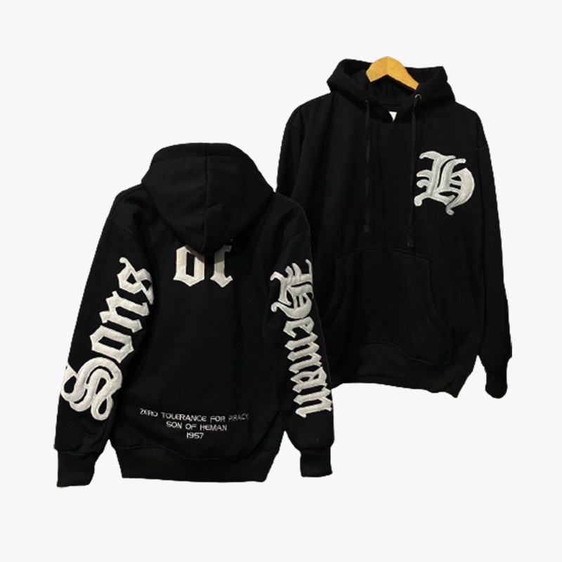 SWEATER HOODIE SHERPA THE BROTHERGOOD BORDIR // JAKET PRIA // HOODIE BORDIR // SWEATER DISTRO HITAM // SWEATER (UNISEX)HOODIE TERBARU 2023