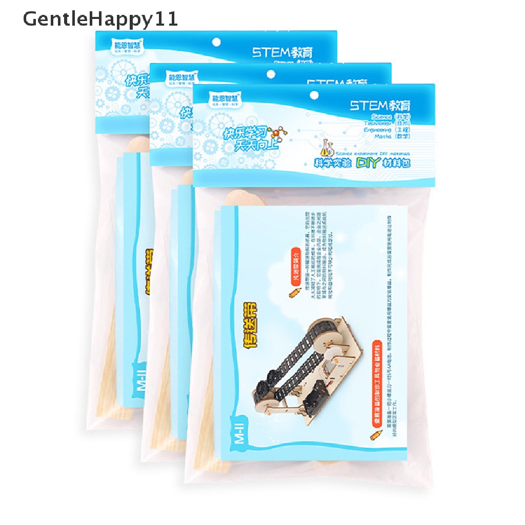Gentlehappy Science Technoy Produksi Kecil DIY Conveyor Belt Handmade Mainan Ilmu Pengetahuan id
