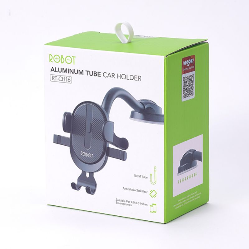 Holder Mobil Dashboard Robot RT-CH16 - Black