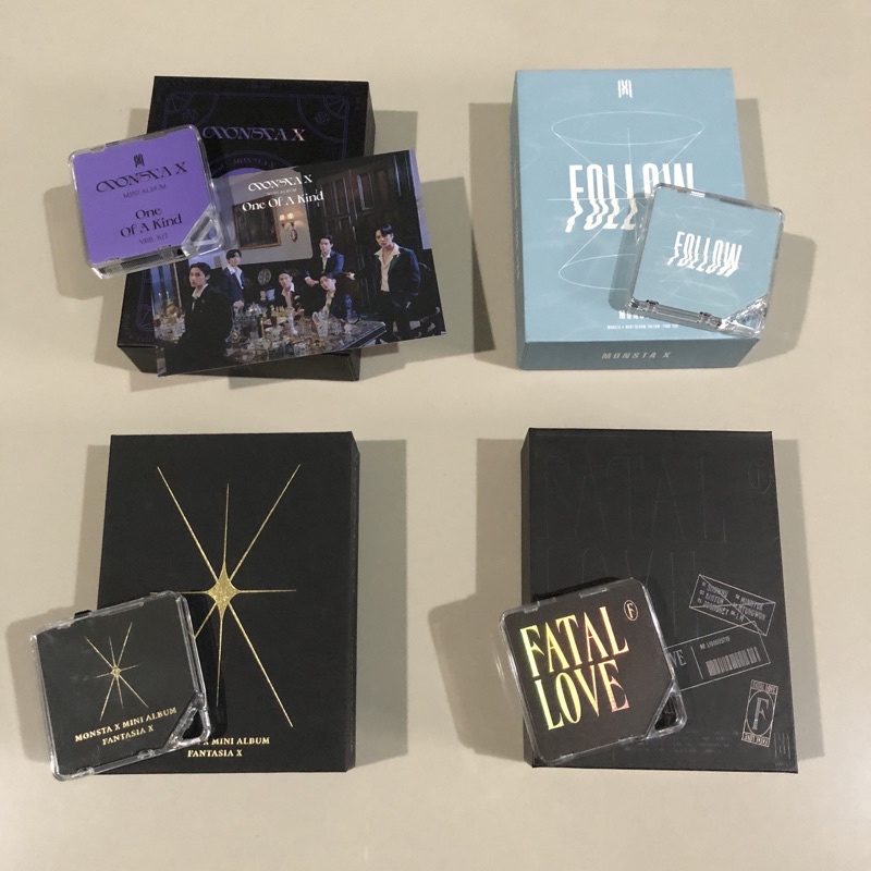 READY INA MONSTA X KIHNO - FANTASIA X, ONE OF A KIND, FOLLOW, FATAL LOVE - AIR KIT ONLY