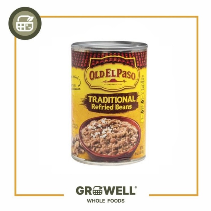 

⭐BISA COD⭐ OLD EL PASO TRADTIONAL REFRIED BEANS 16OZ