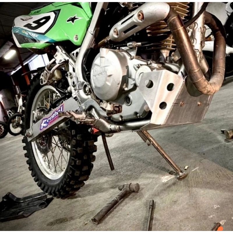 Engine Guard KLX 230 Almu Pelindung Mesin Cover Bawah KLX230 Almunium