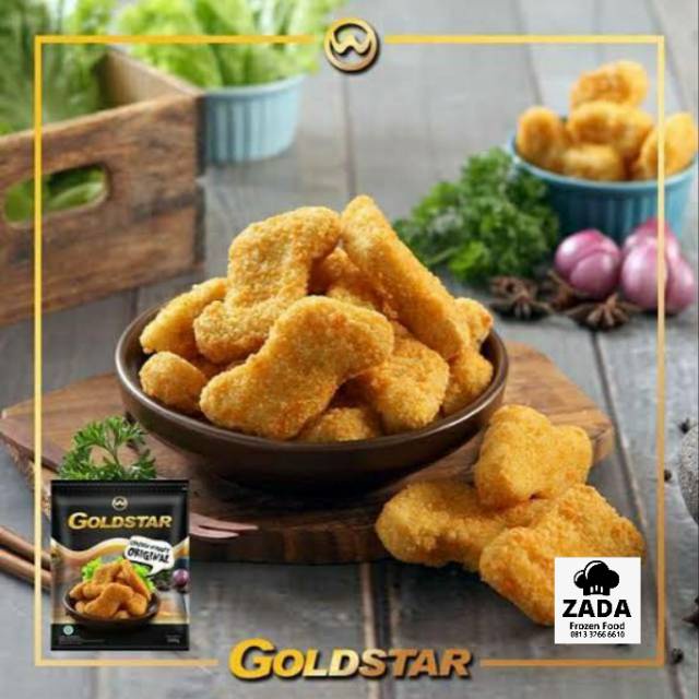 ⁣⁣⁣⁣⁣⁣⁣⁣GoldStar Chicken Nugget Original 500 Gr