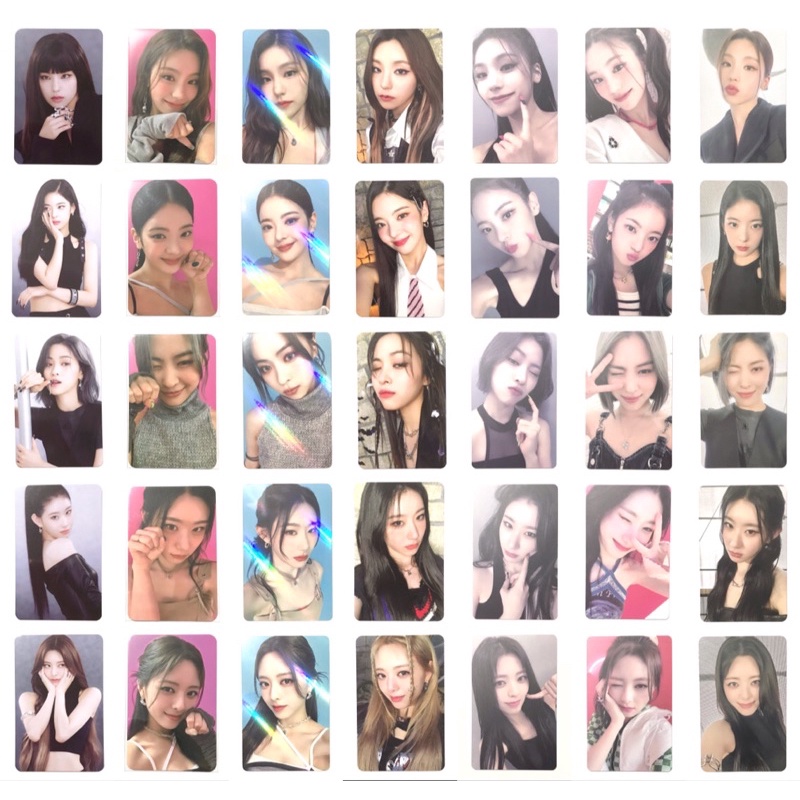 Itzy CHESHIRE Official Photocard Benefit - bene blue dream media bdm yes24 makestar ms soundwave luc
