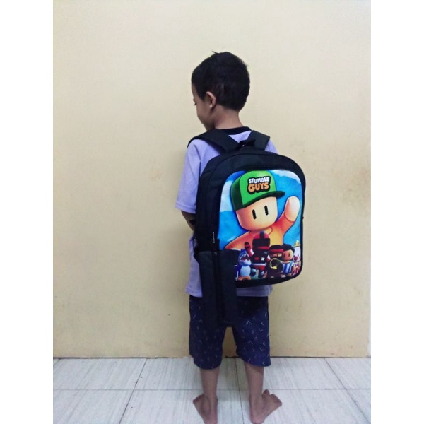 ars:tas ransel anak laki laki gambar stumble guys skekolah sd paud