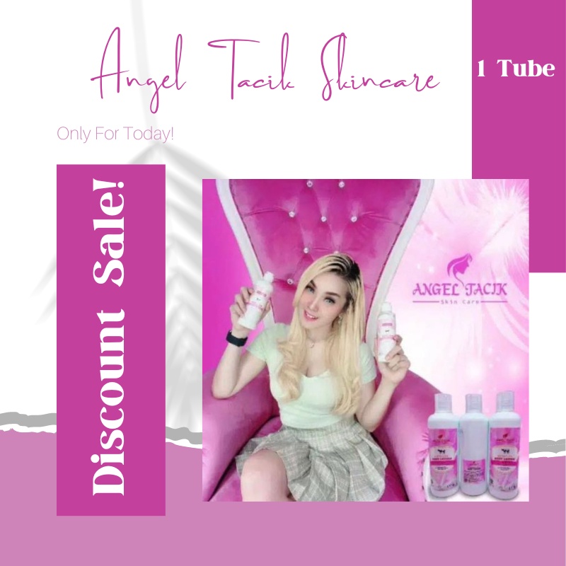 Angel Tacik Skincare - Hand Body Pemutih Badan BPOM - Body Lotion Whitening Instan