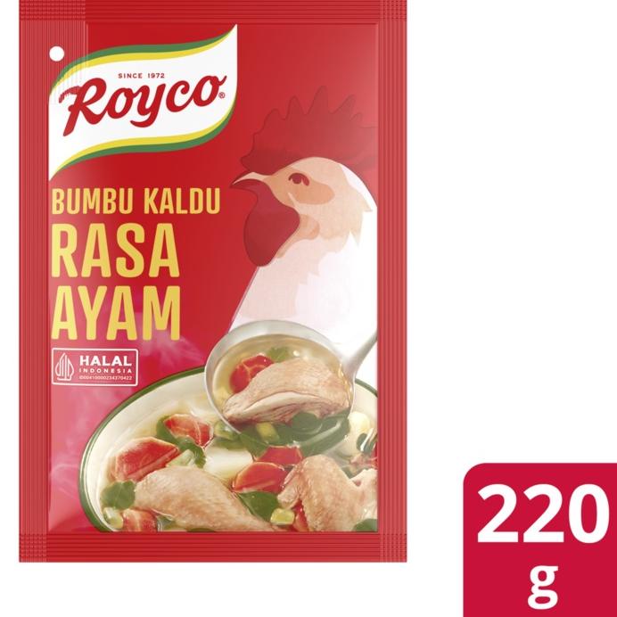 

(♥C6369] Royco Bumbu Kaldu Ayam 220 G - Bumbu Kaldu Ayam, Penyedap Makanan, Bumbu Kaldu
