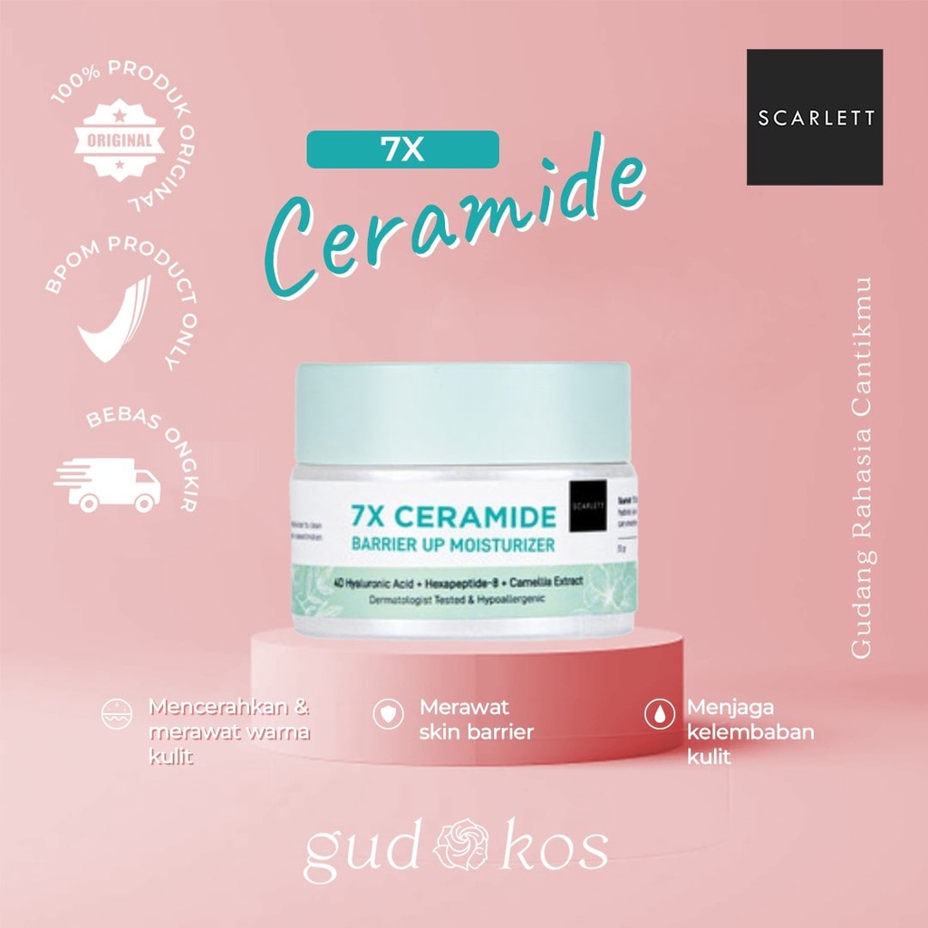 SCARLETT 7X Ceramide Barrier Up Moisturizer