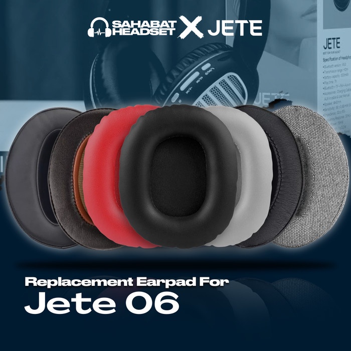 Earpad Ear Cushion Earcup Jete 06 Jete06 Extreme Bantalan Foam Busa