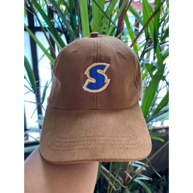 Topi Baseball Unisex Pria Wanita Bordir S