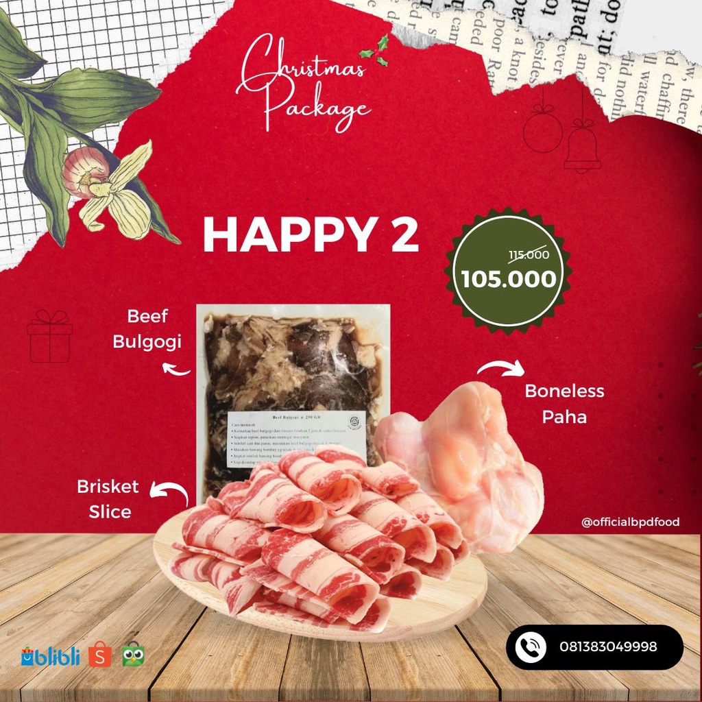 

PAKET HAPPY 2 - DESEMBER SUPER SALE !!