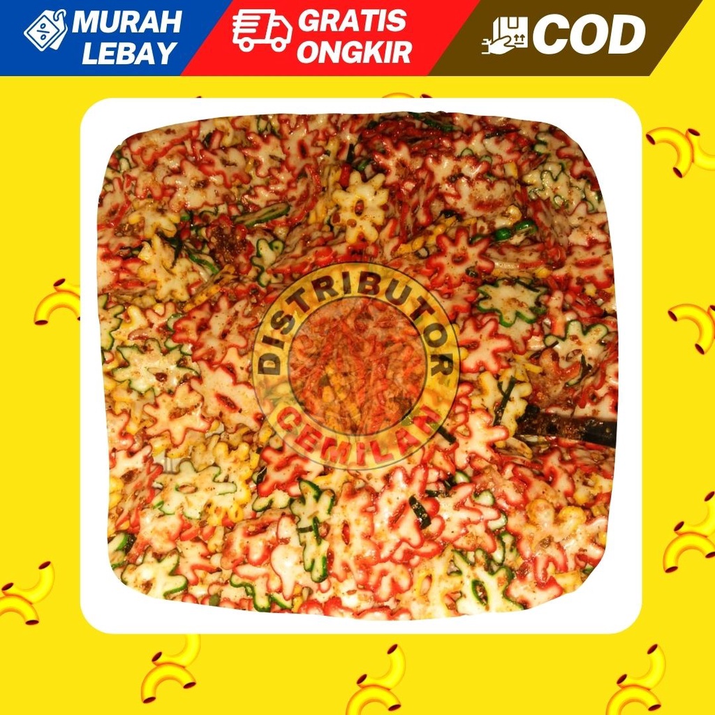 

TERMURAH!!! Kerupuk Seblak Bintang Pedas Daun Jeruk