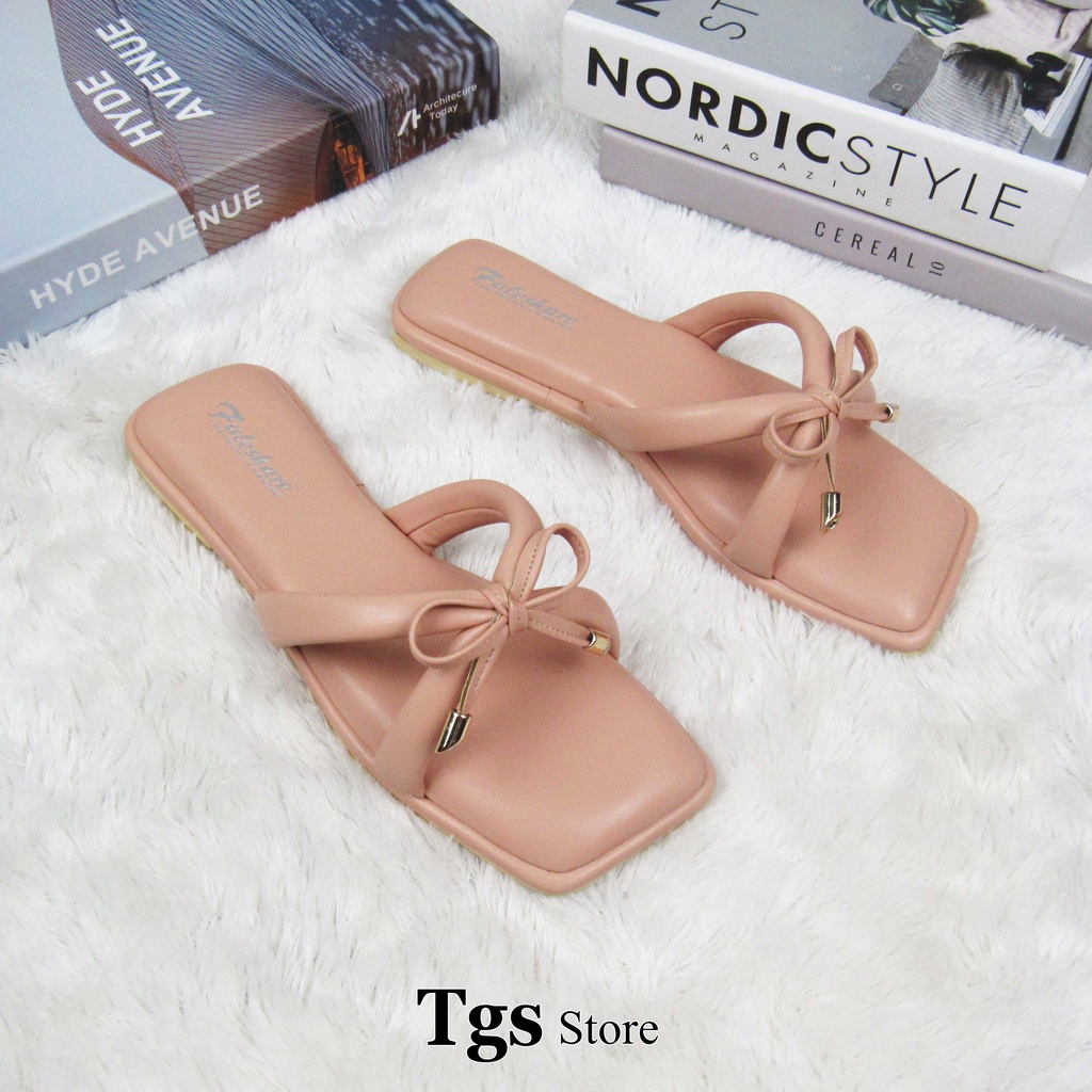 Sandal Flat Wanita Tali Silang Kekinian ZL-03