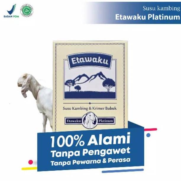 

[BAYAR DITEMPAT] ETAWAKU PLATINUM Susu Kambing 200 gr, dikirim dari Medan