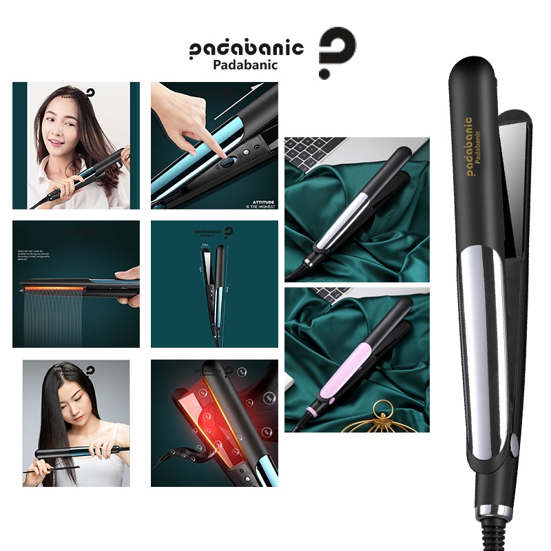 *HARGA PROMO 1 PAKET* Catokan rambut lurus 2in1 catok Dan Hair Dryer Catok Sisir Rambut