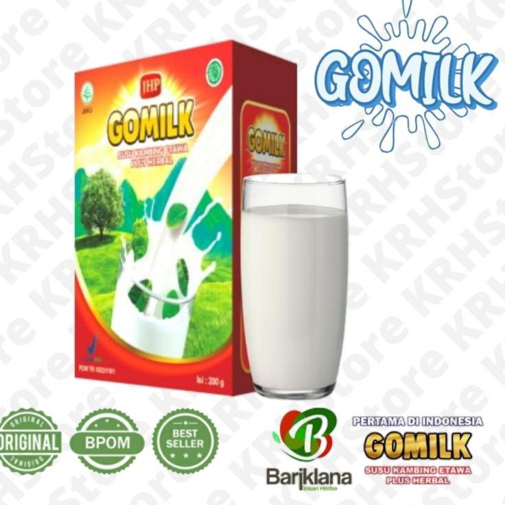 

❤[PROMO MURAH!!!]❤ Susu Kambing Etawa Plus Herbal Gomilk Terlaris!!!