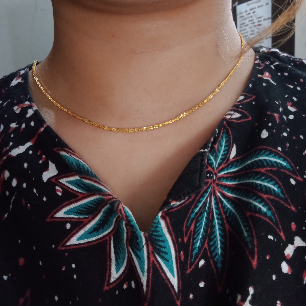 Kalung Emas 17K - panjang 6.9 gr Kadar 750 - 188