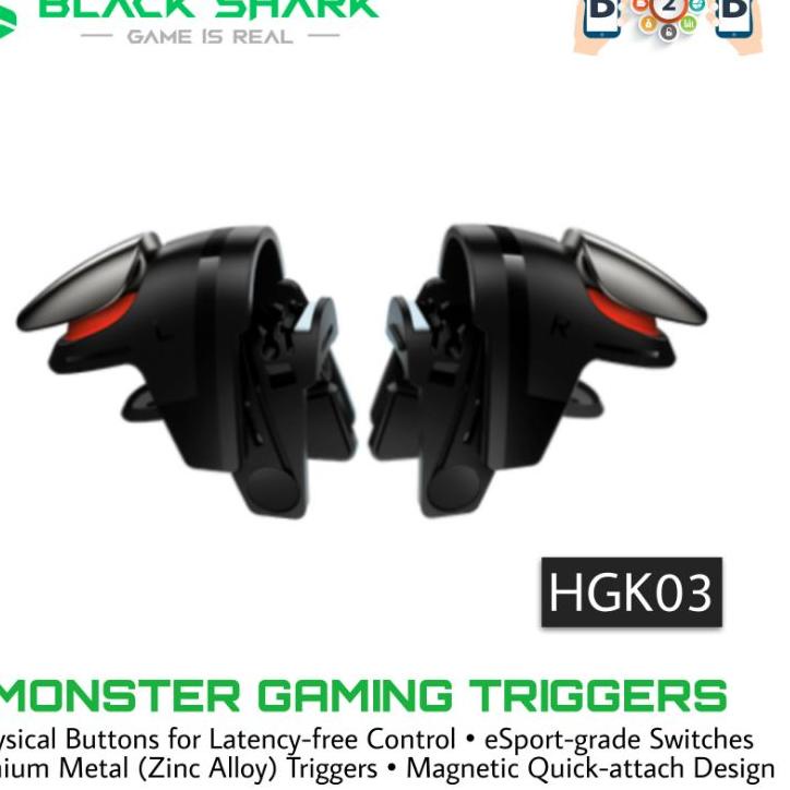 Terbaru Blackshark The Monster Gaming Trigger PUBG L1 R1 Blackshark Triggers