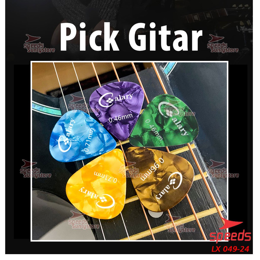 PICK GITAR SATUAN TEBAL TERMURAH TERLARIS TERBAIK