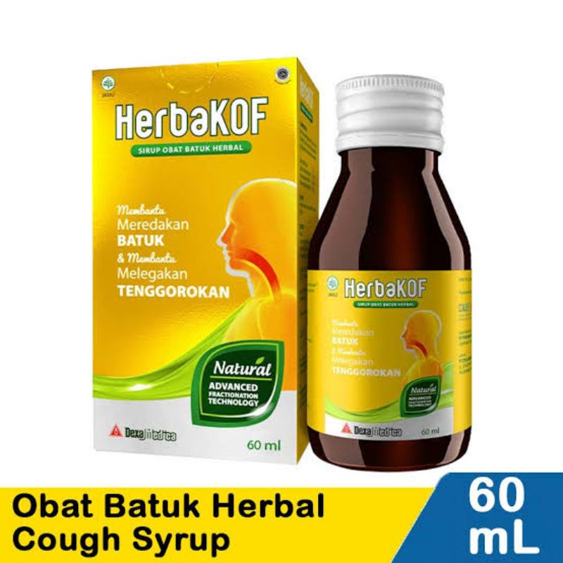 Herbakof obat batuk herbal 60ml