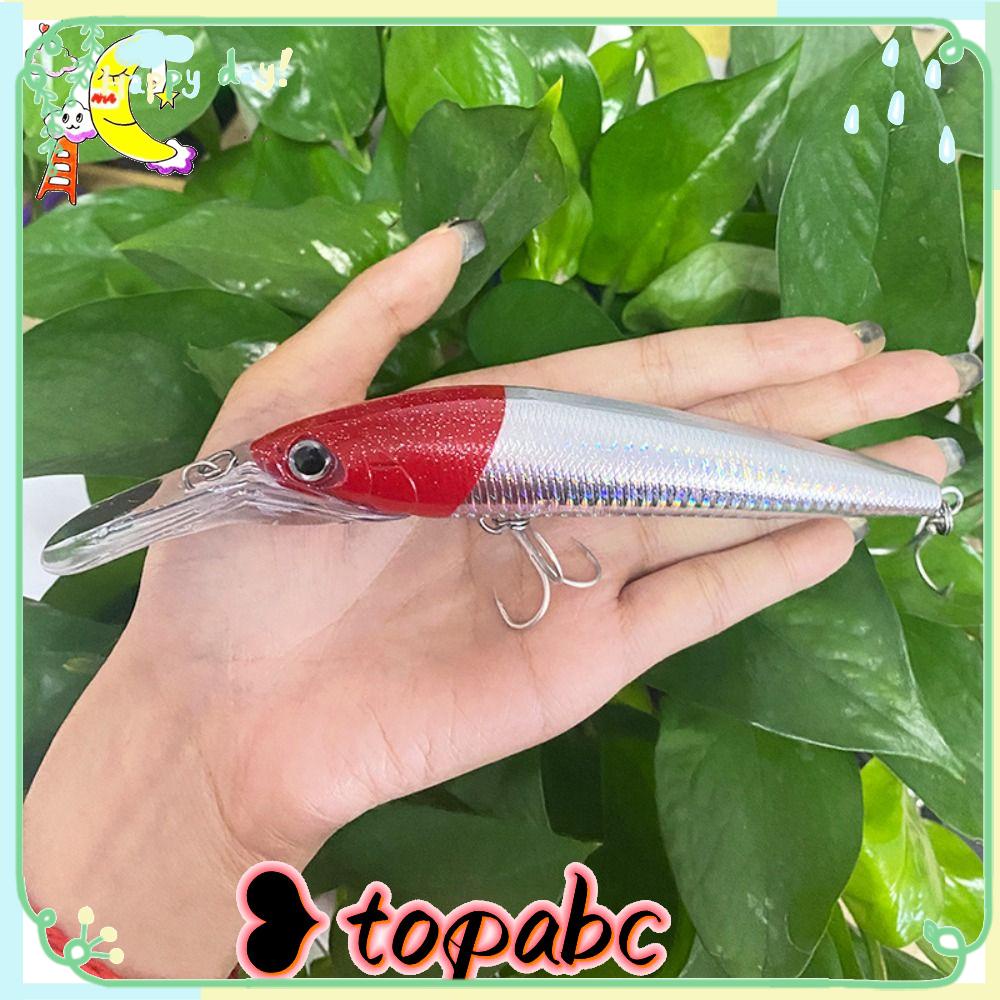 Umpan Ikan Kecil Tenggelam TOP Multicolor Crankbaits Tackle Striped bass Minnow Lures