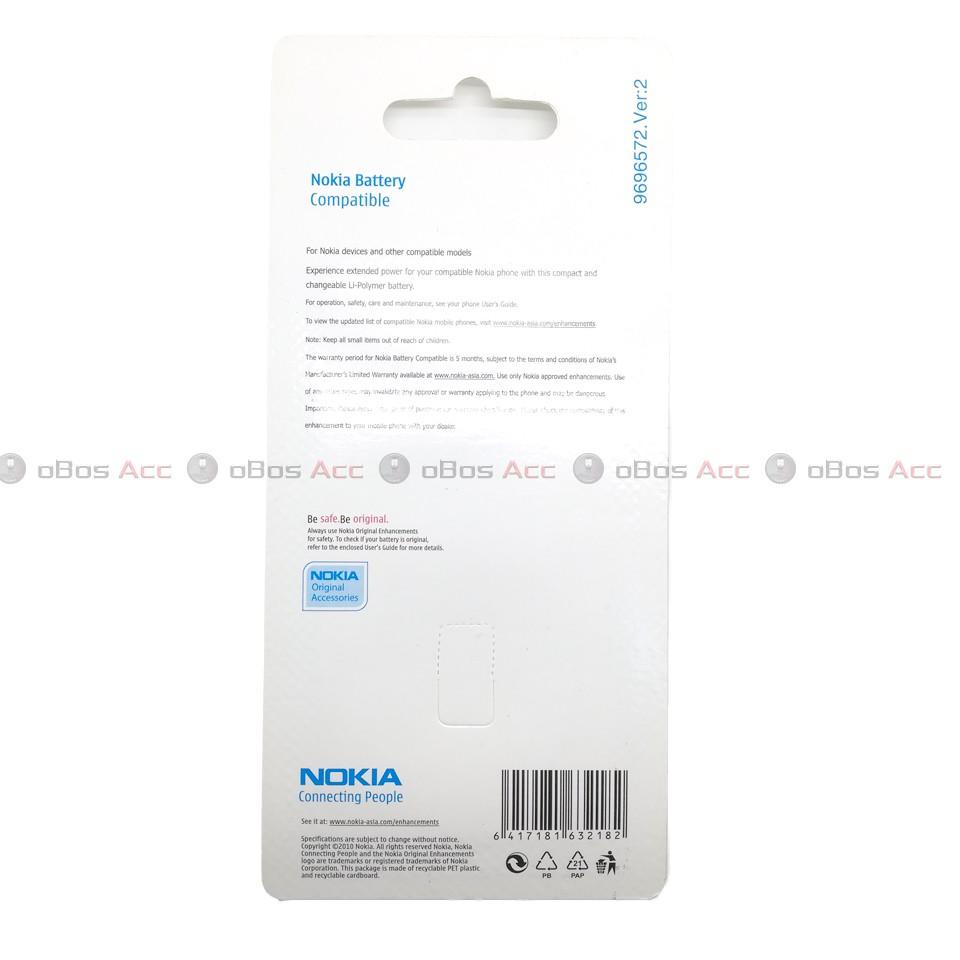 (E-U-T-✪) Baterai Nokia N73 music edition N77 N93 BP6M BP-6M Original Batre Batrai HP premium