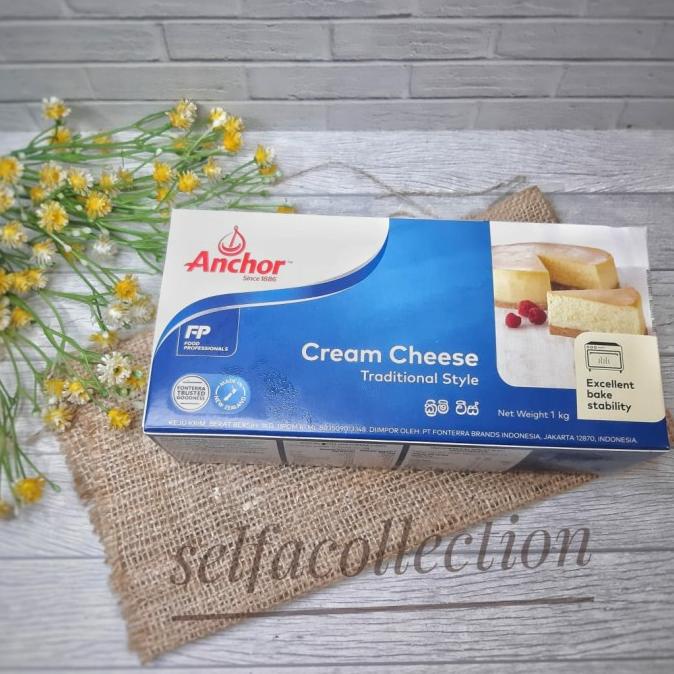 

Anchor Cream Cheese 250gr 1Kg Kemasan Original TERLARIS TERPERCAYA ORIGINAL