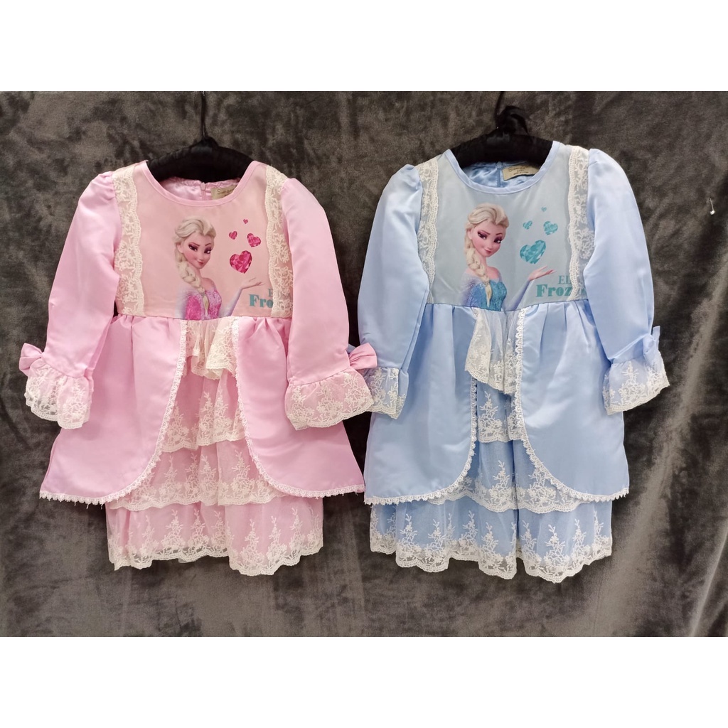 DRESS KOSTUM ANAK FROZEN ELSA "SAMGAMI BABY"/DRESS ELSA "SAMGAMI BABY"