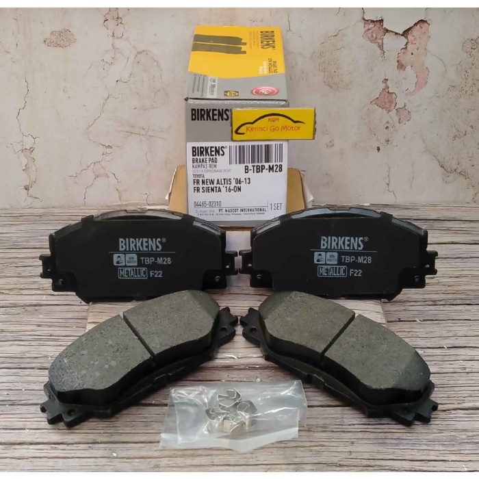 BRAKE PAD KAMPAS REM DEPAN VOXY 2014-ON BIRKENS TBP-M28