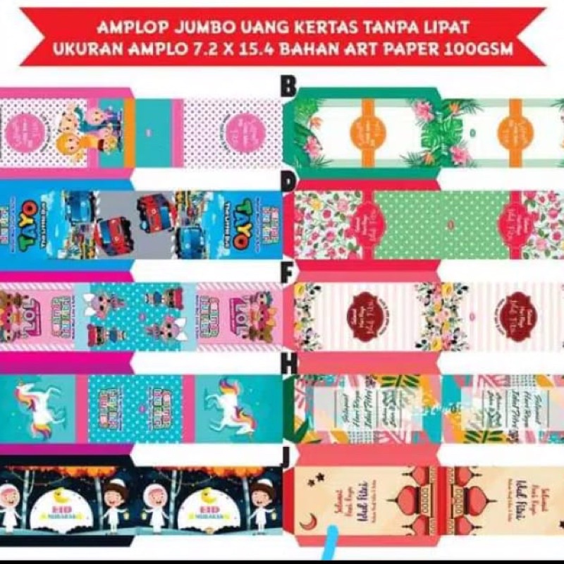 

Amplop lebaran ukuran jumbo