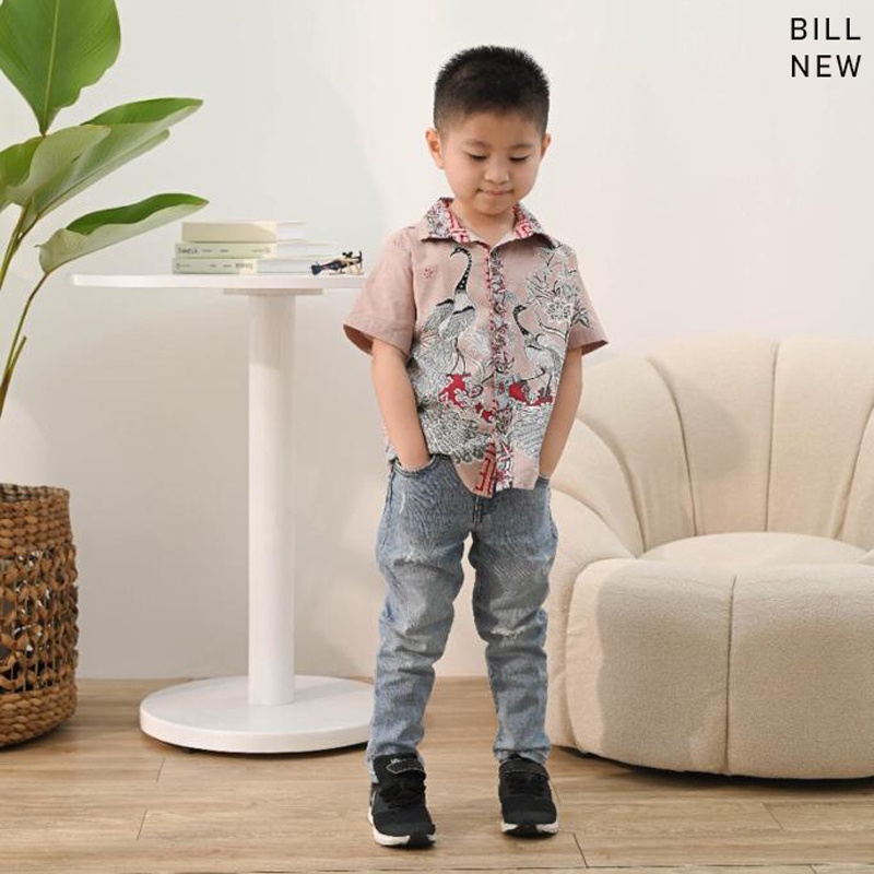 BILL KIDS - Kemeja Batik Anak Laki-Laki