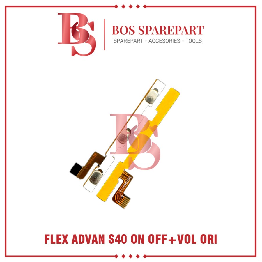 FLEXIBEL ADVAN S40 ON OFF + VOLUME ORI