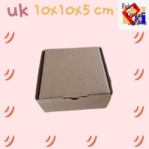 

Kardus 10x10x5 cm Box Karton Pizza BoxNasi Hampers Kemasan Gift ( 10 PCS )