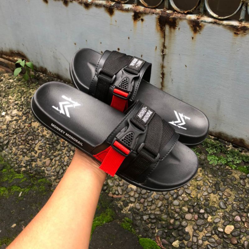 Sandal Pria Terbaru Sandal Slip On Monkey Monorail Original
