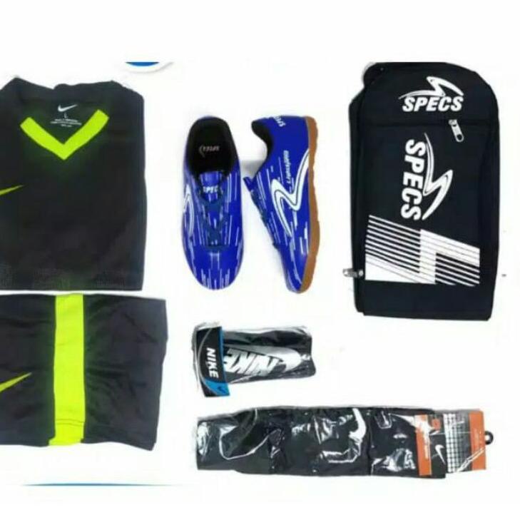 <M-6.O♥☞> SEPATU FUTSAL KOMPLIT SPECS LIGHTSPEED ANAK SIZE 33-37 proses cepat