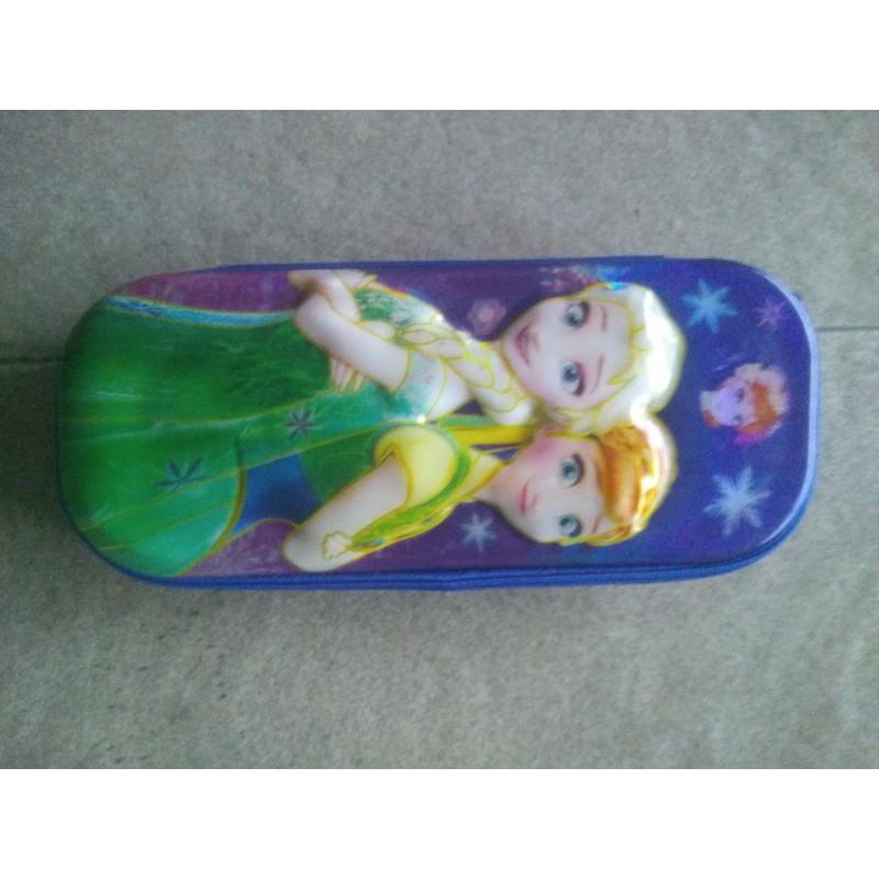 

kotak pensil resleting anak wanita frozen