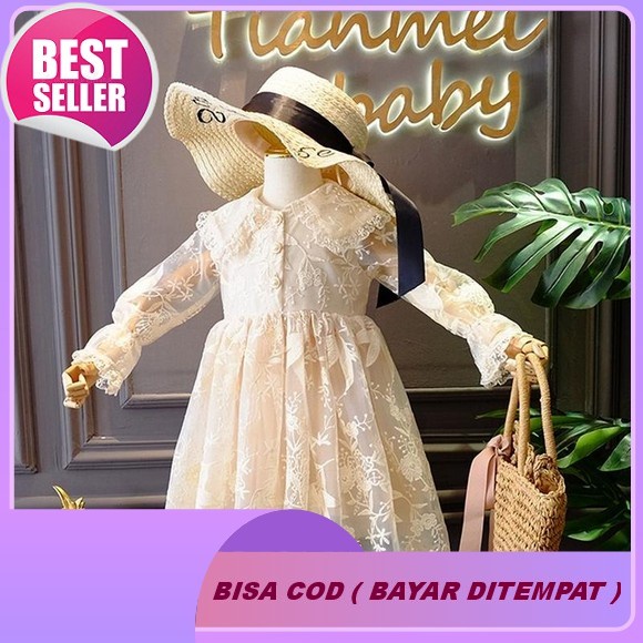 (Bisa Bayar Ditempat Cod) Dress Gaun Pesta Ulang Tahun Anak Perempuan Premium 3-7Tahun / Gaun Import