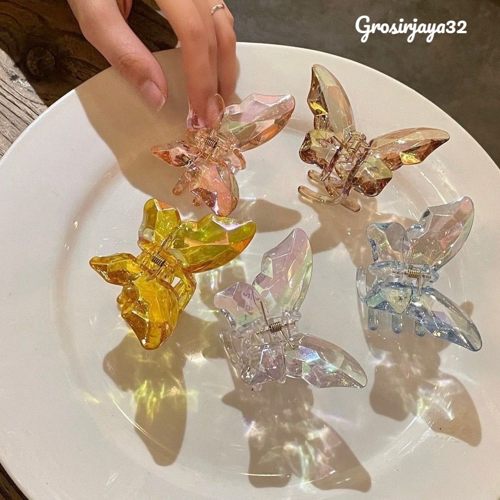 (GROSIRJAYA32) JEDAI KUPU AKRILIK ANGGUN CANTIK FASHION KOREA