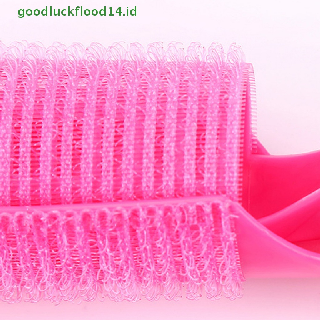 [GOOGFOUR] 1/2pcs Set Pengeriting Rambut Merah Muda Tidur Malam Reusable Hair Root Fluffy Clip [TOP]