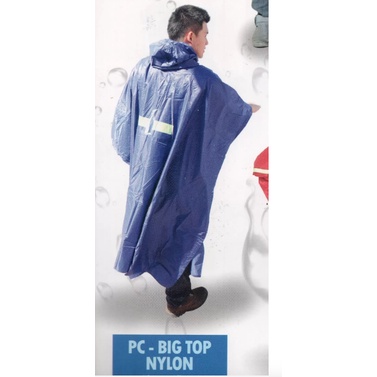 Jas hujan poncho penguin big top Nylon - jas hujan kelelawar - mantel hujan kelelawar